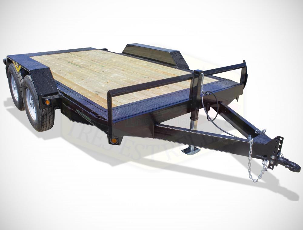 Cama Baja 7 X 14 pies, cap. 6 toneladas, Carhauler