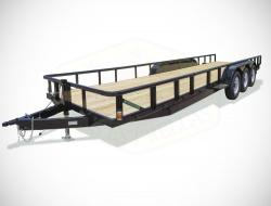 Cama Baja 7 X 26 pies, cap. 10,000 kg, Tres ejes