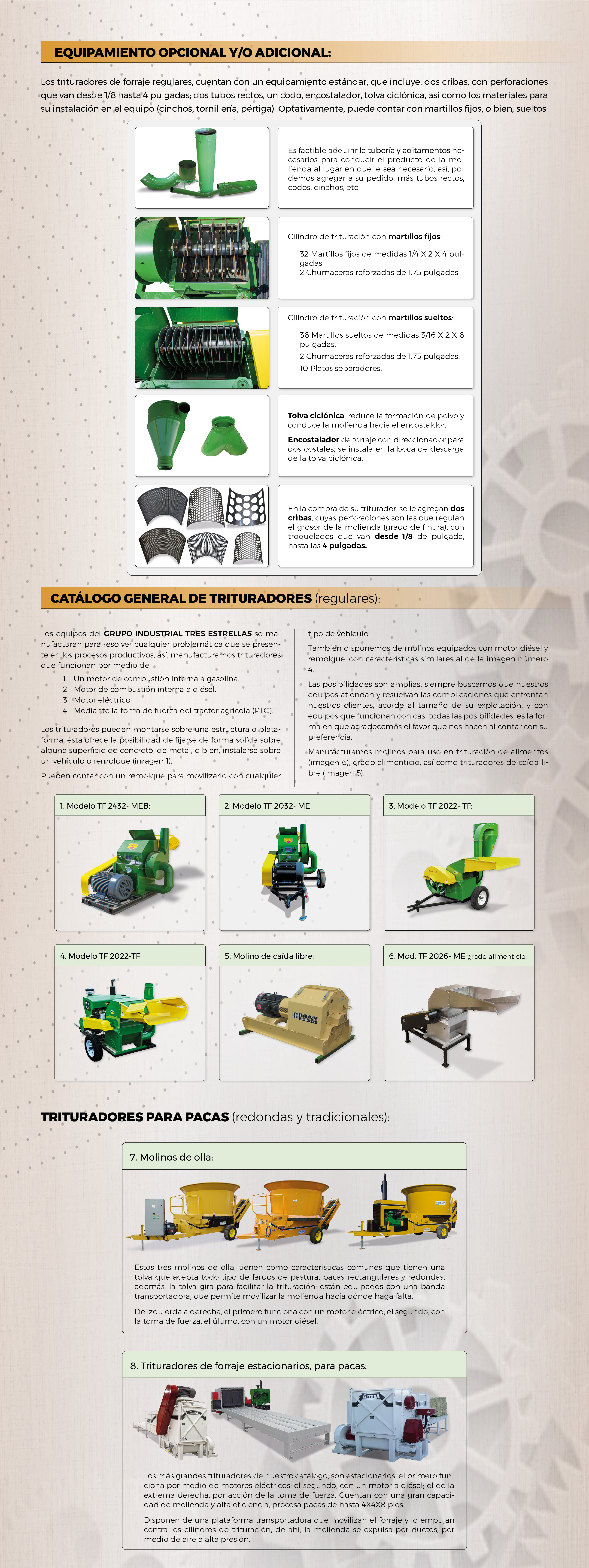 Molino Modelo TF-20 26 ME